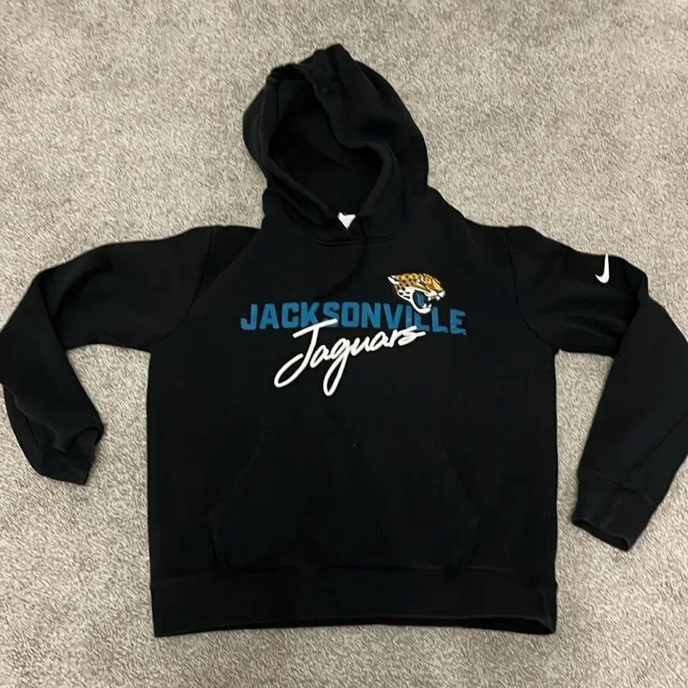 Blacks Nike Women’s Jacksonville Jaguars hooded sweatshirt hoodie pullover S